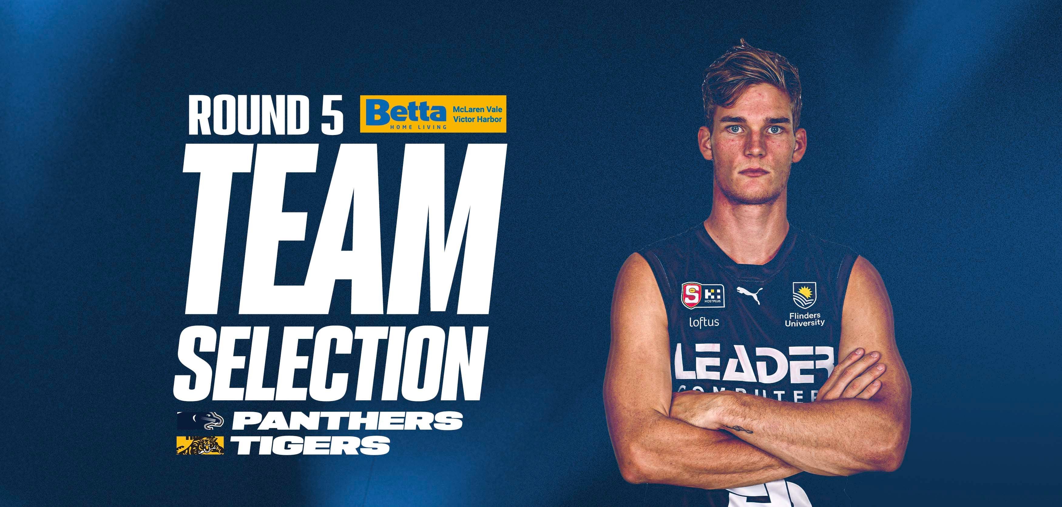 BETTA Team Selection: SANFL Rd 5 vs Glenelg BETTA Team Selection: SANFL Rd 5 vs Glenelg